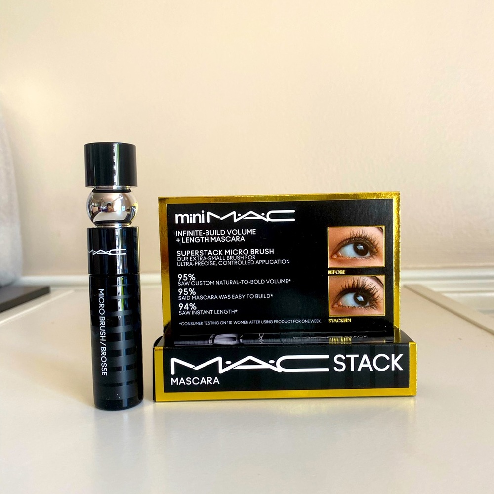 M·A·C Stack Mascara, Black- 0.27oz/8ml, NIB